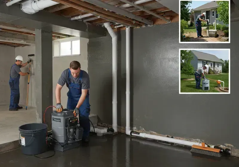 Basement Waterproofing and Flood Prevention process in Walkertown, NC